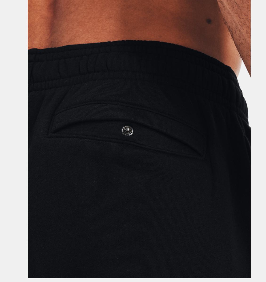 Pants Under Armour Project Rock Rival Fleece 1367111-001 Entrenamiento