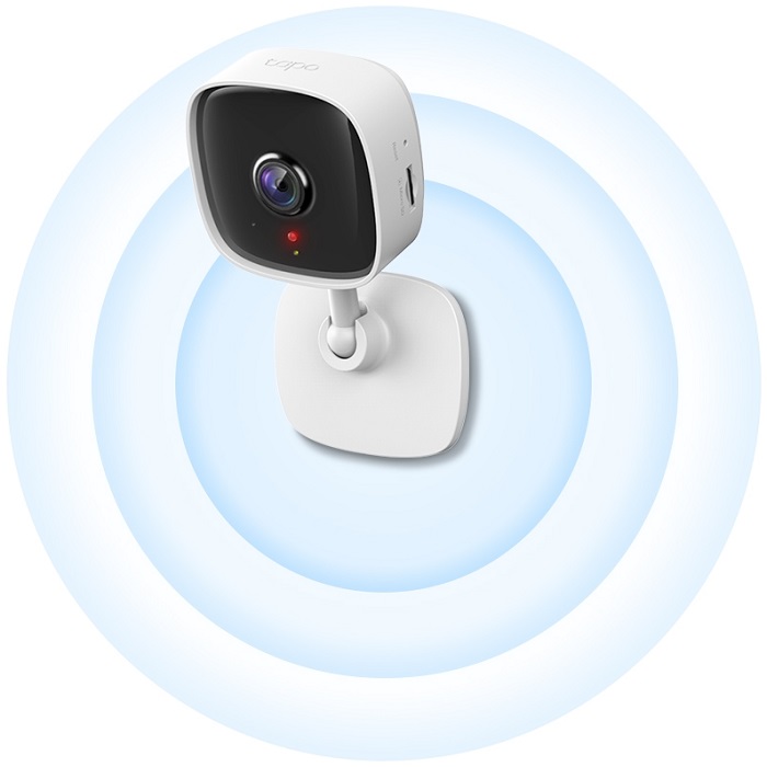 Camara De Vigilancia Tp-Link TAPO C110 UHD 3MP WI-FI Alarma Vision Nocturna.