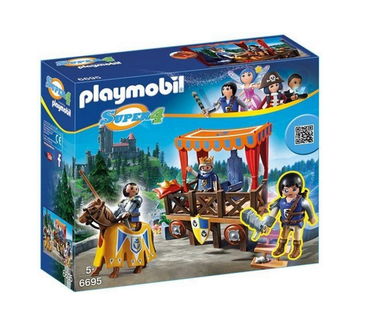Playmobil 6695 Super4 Tribuna Real de Alex