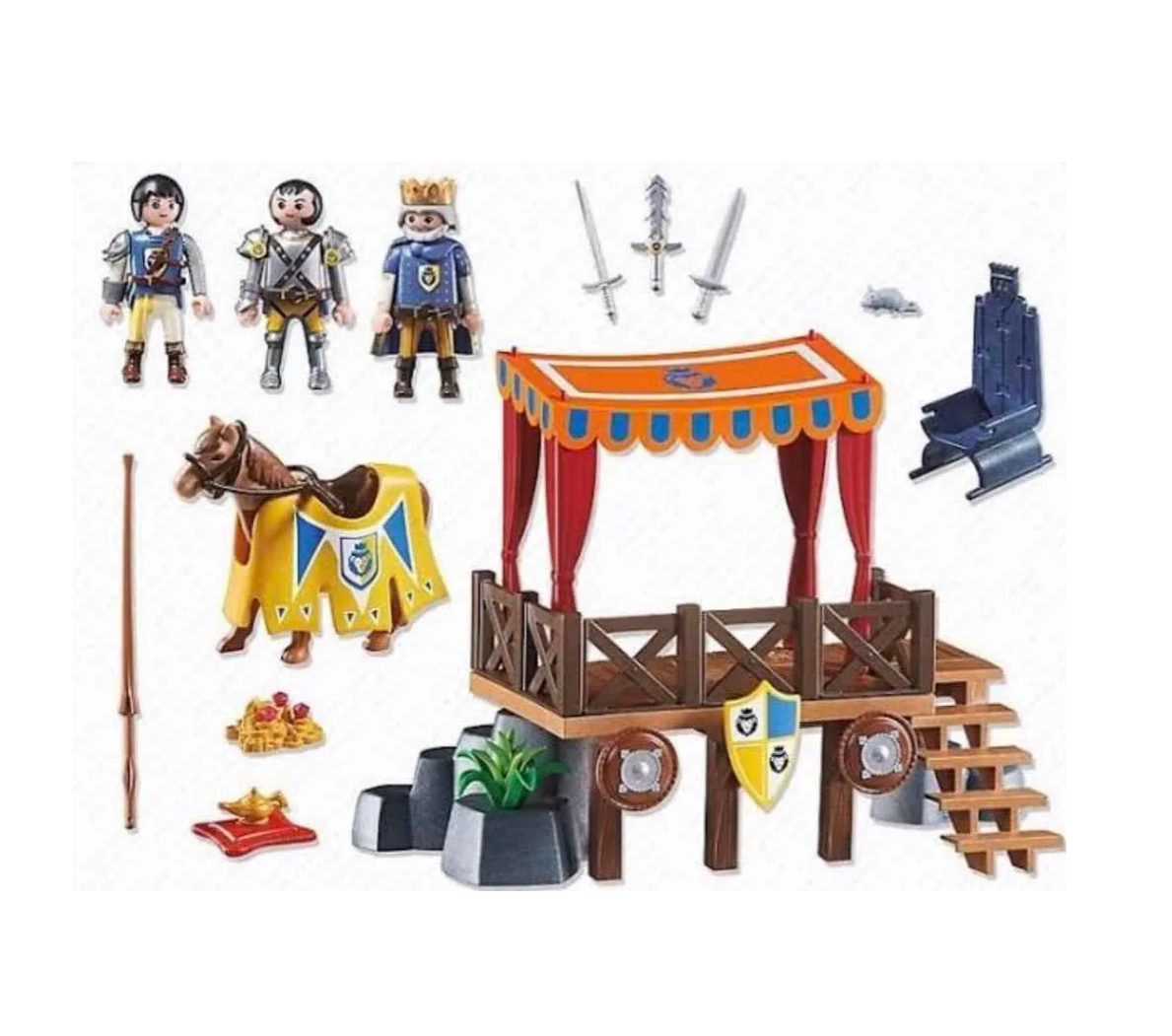 Playmobil 6695 Super4 Tribuna Real de Alex