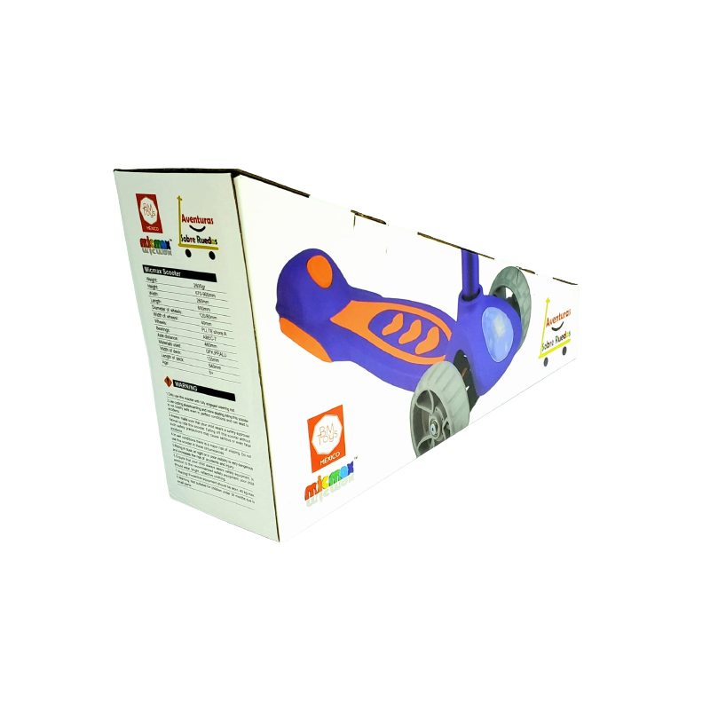 Scooter Patín para Niños MicMax Plus Azul BM Toys