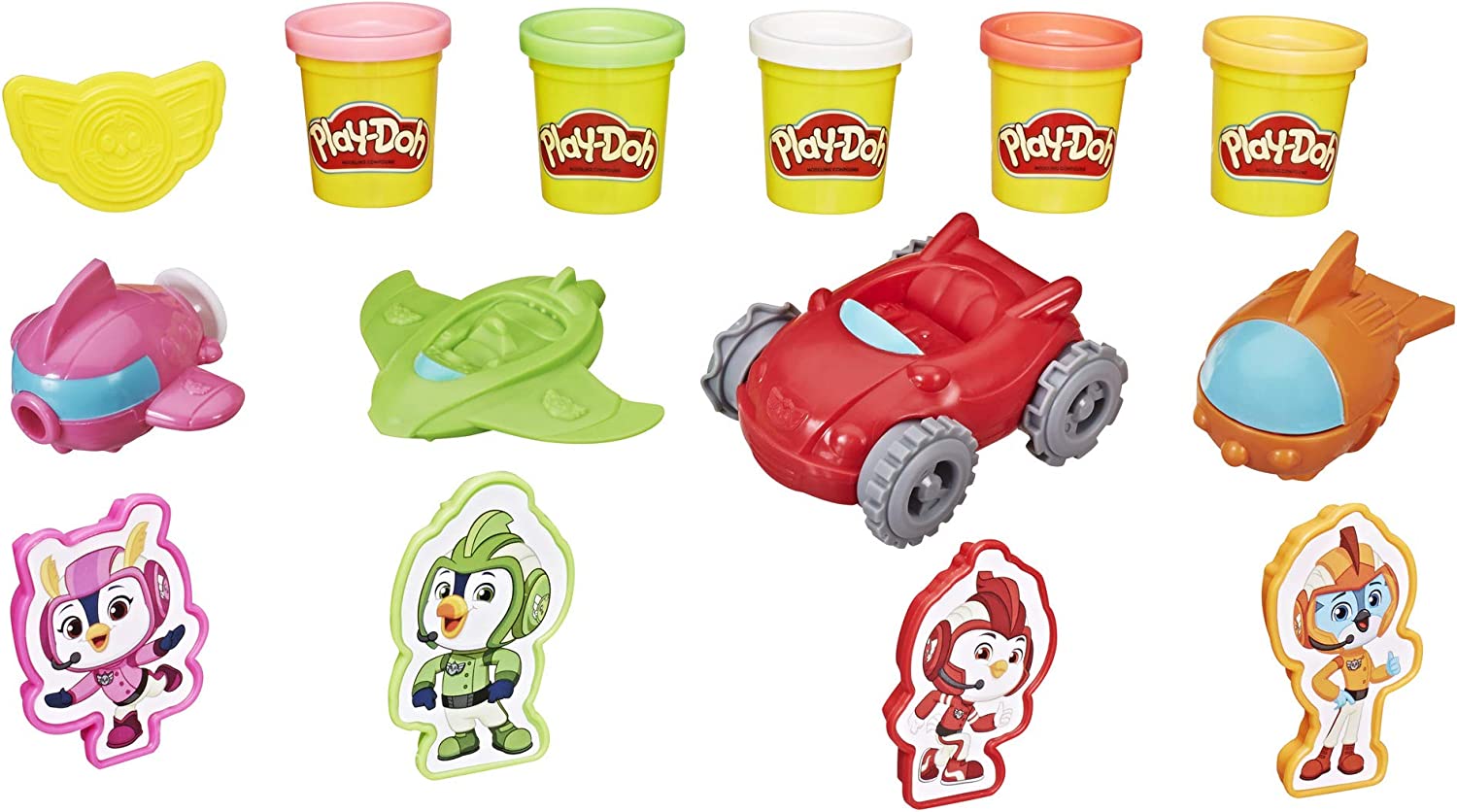 Play Doh Top Wings Cadetes Creatividad Nick Jr Hasbro