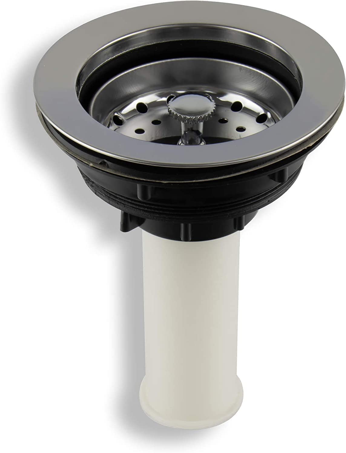 Tarja Sencilla con Escurridero Izquierdo para Empotrar (80 cm x 50 cm con 15.25 cm de Profundidad) Incluye Kit completo de Instalación