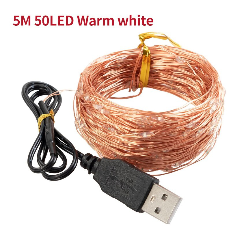 Cortina de luces LED para decoración de dormitorio 5M, para decoración de ventana, hogar y exteriores, fiesta, navidad, boda