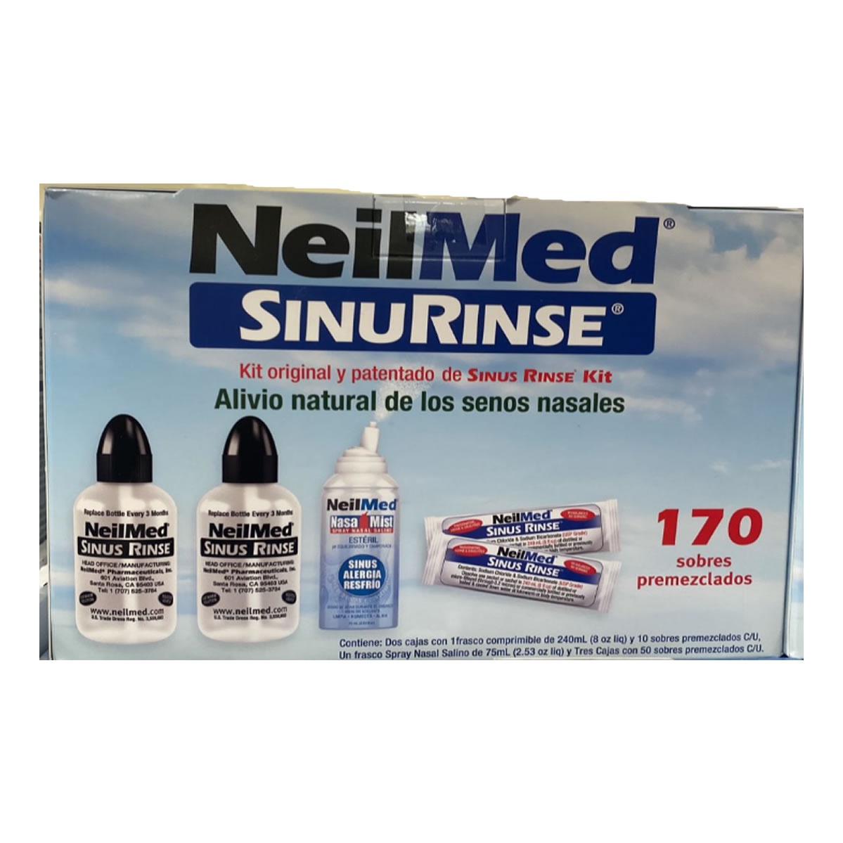 Kit de Limpieza Nasal Sinurinse NeilMed