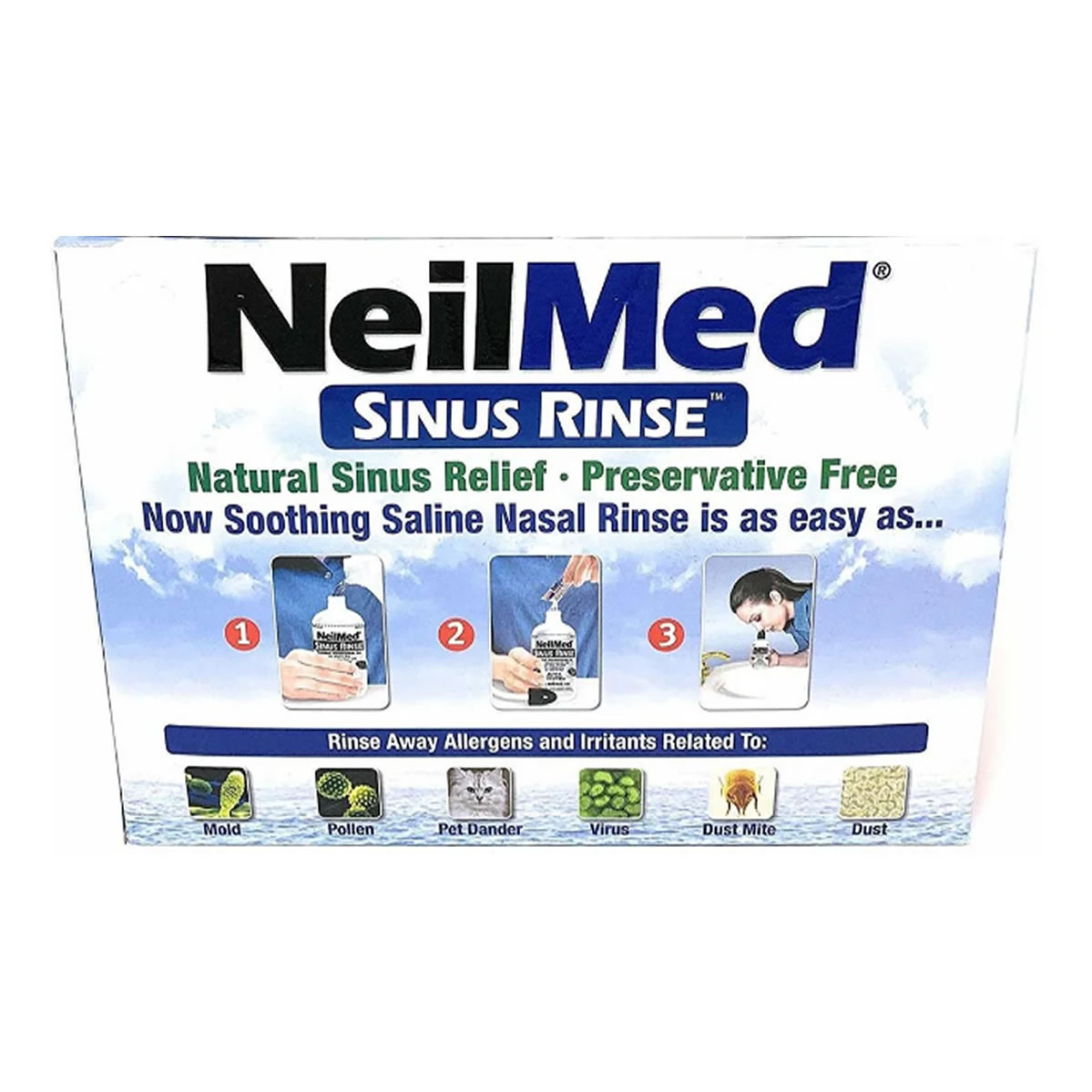 Neilmed Sinus Rinse kit 170 sobres