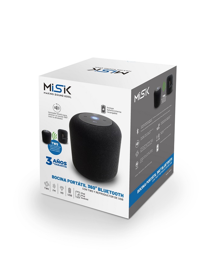 BOCINA MISIK MS207 Bluetooth