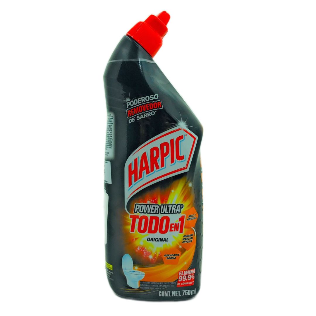 Limpiador Harpic Power Ultra 750ml Todo En 1 Original