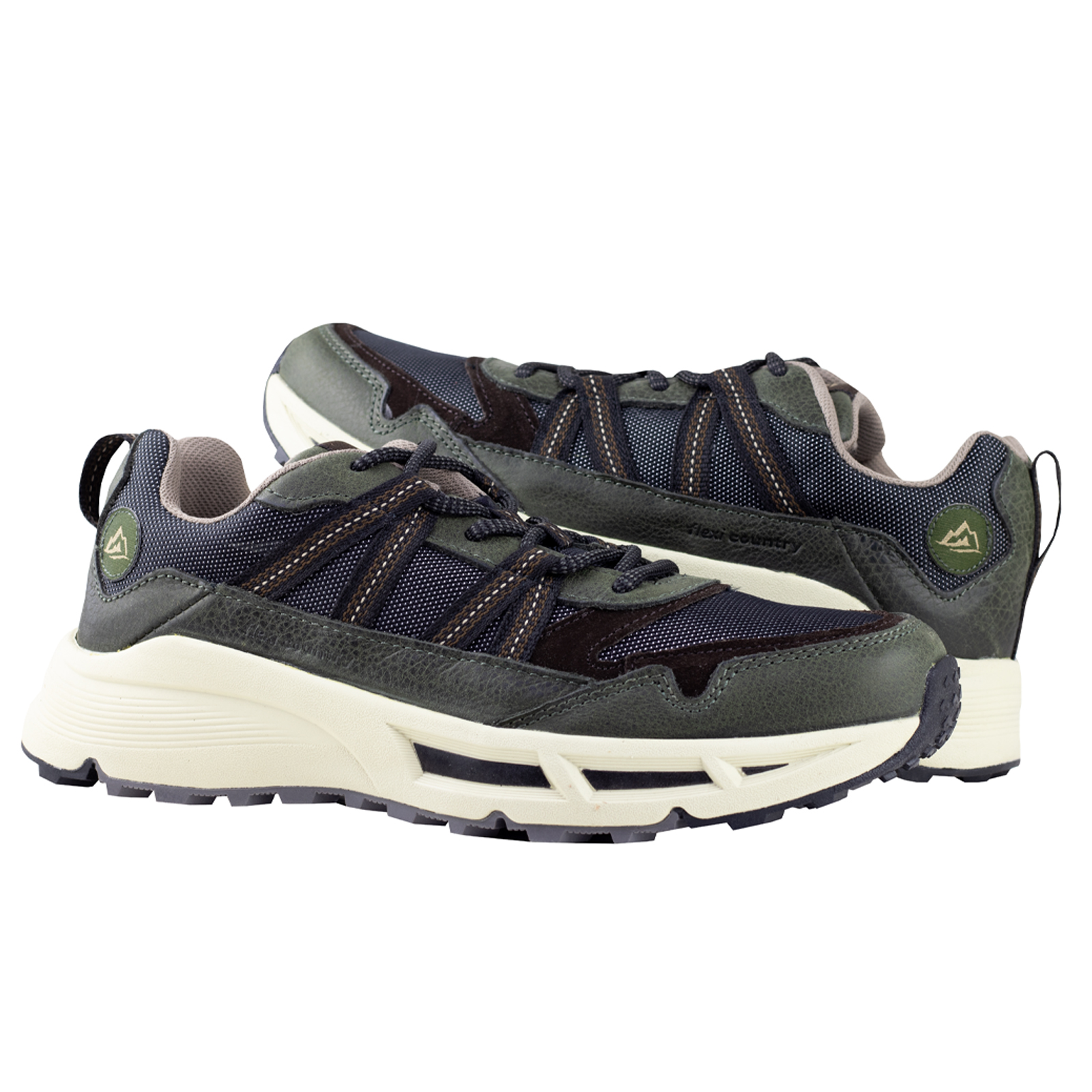 ZAPATO OUTDOOR FLEXI COUNTRY 410902 OLIVO CABALLERO ORIGINAL