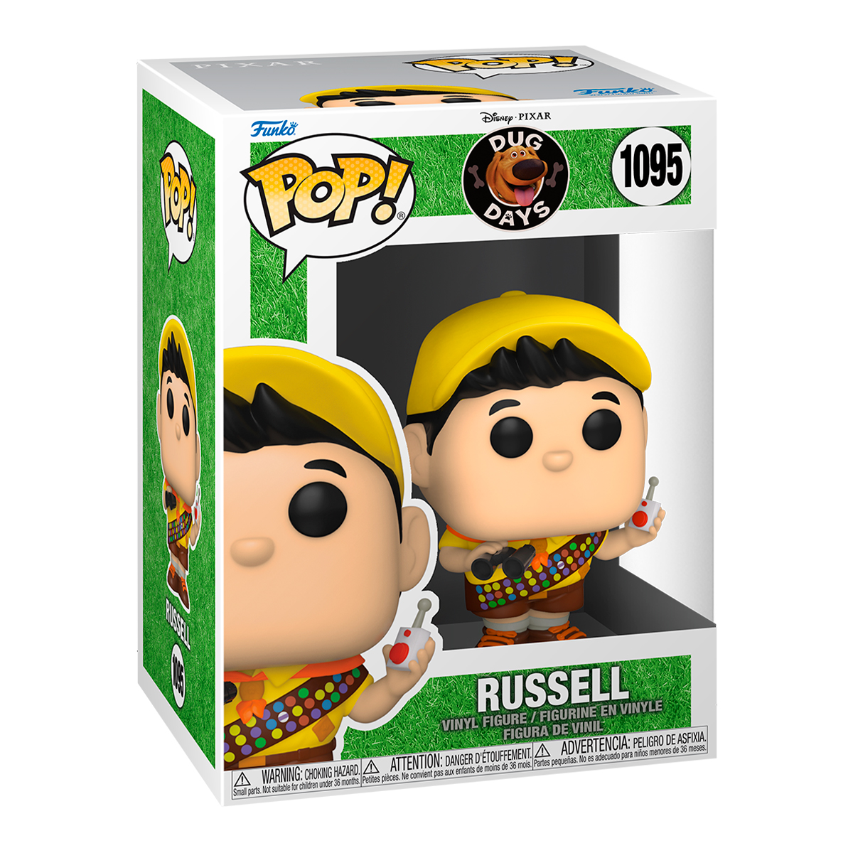 Funko Pop Russell #1095 La Vida De Dug Disney Pixar Original