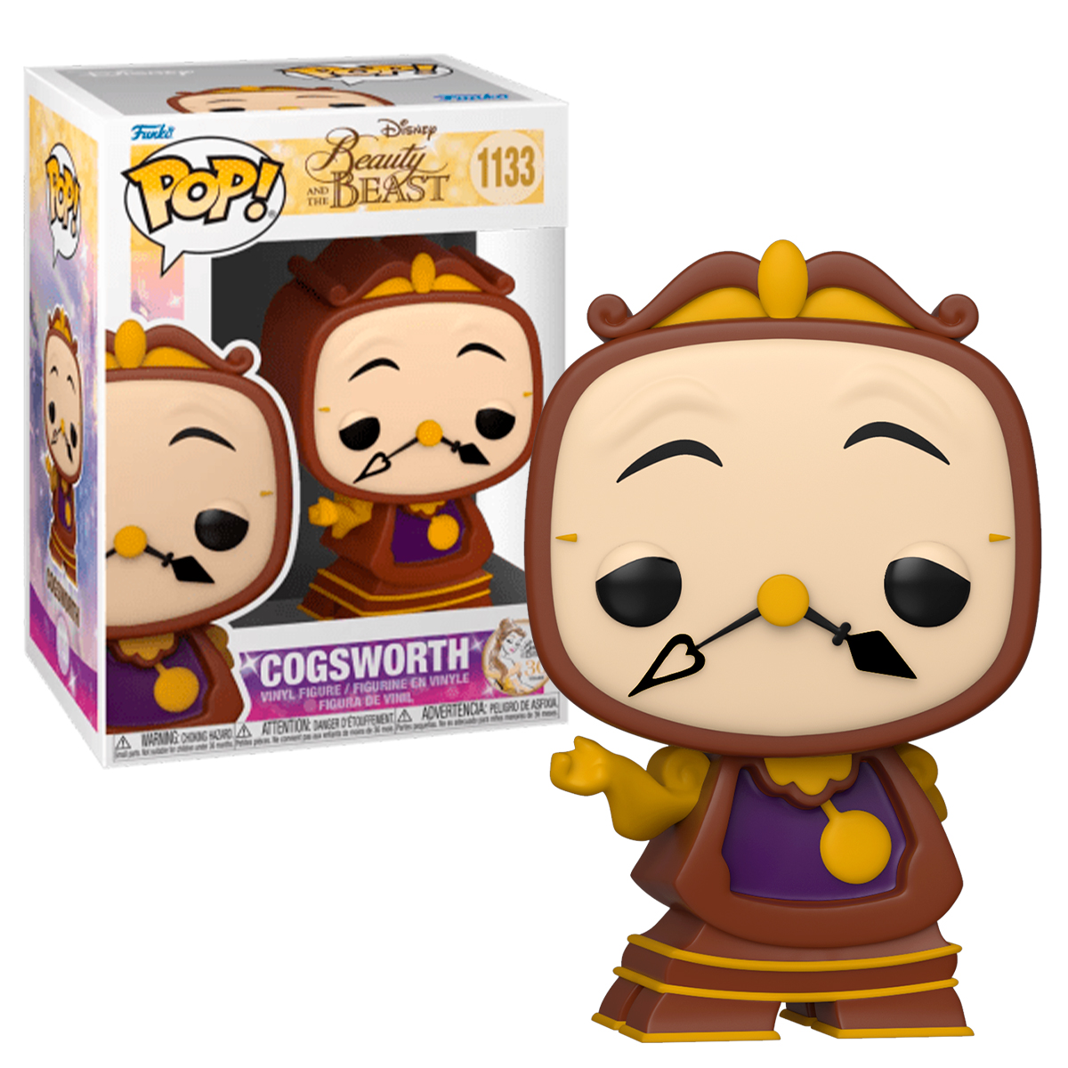 Funko Pop Din Don #1133 La Bella Y La Bestia Disney Original