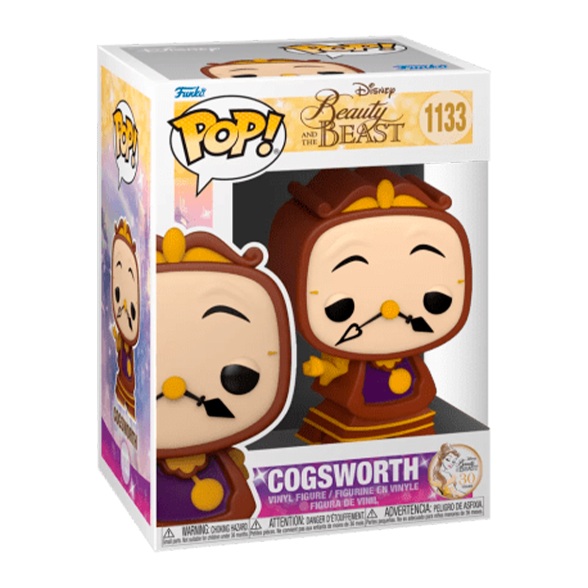 Funko Pop Din Don #1133 La Bella Y La Bestia Disney Original