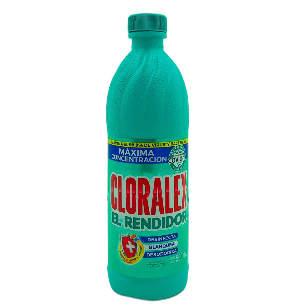 Cloralex El Rendidor Botella 500 ml Máxima Concentración