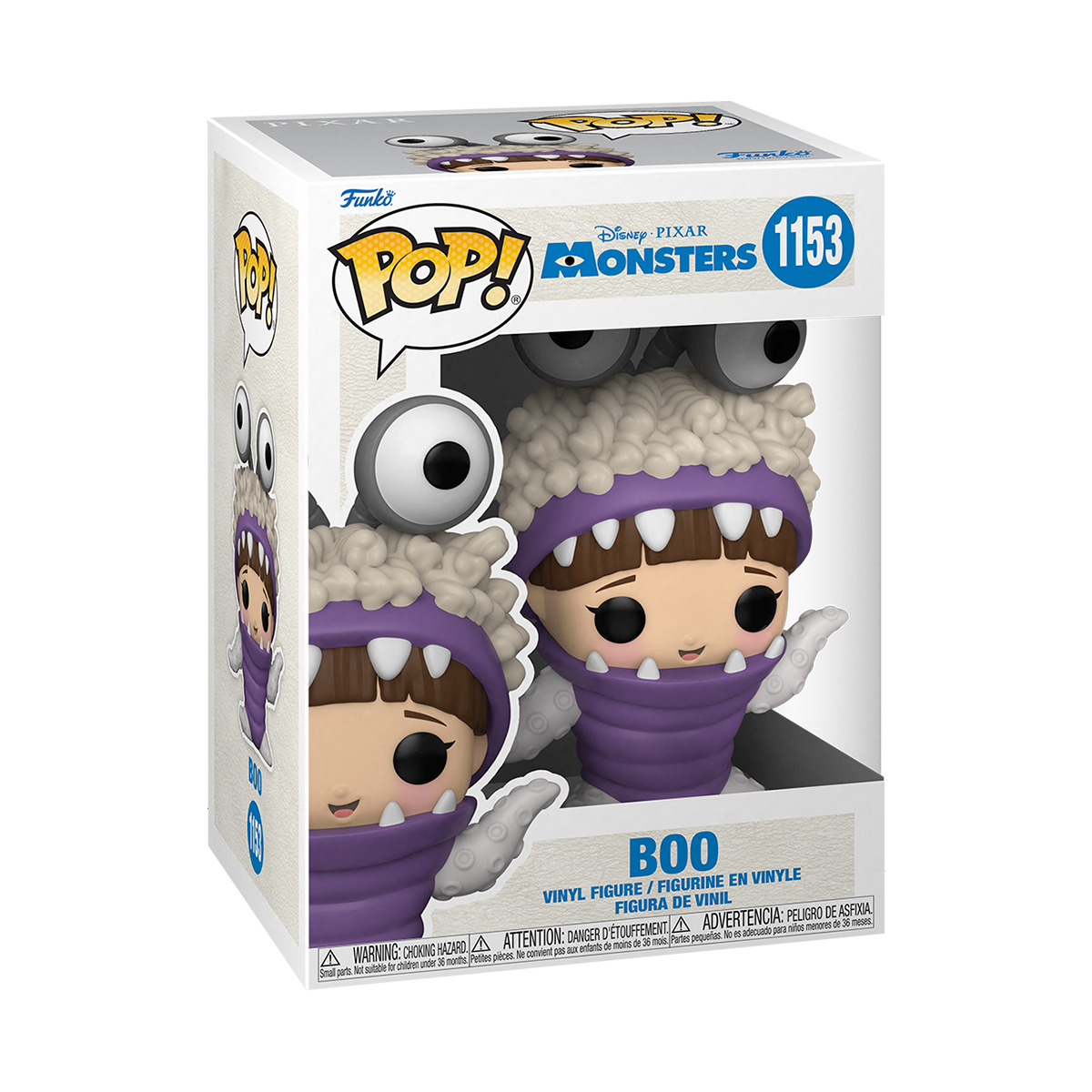 Funko Pop Boo #1153 Monsters Inc Pelicula Disney Pixar Juguete Original