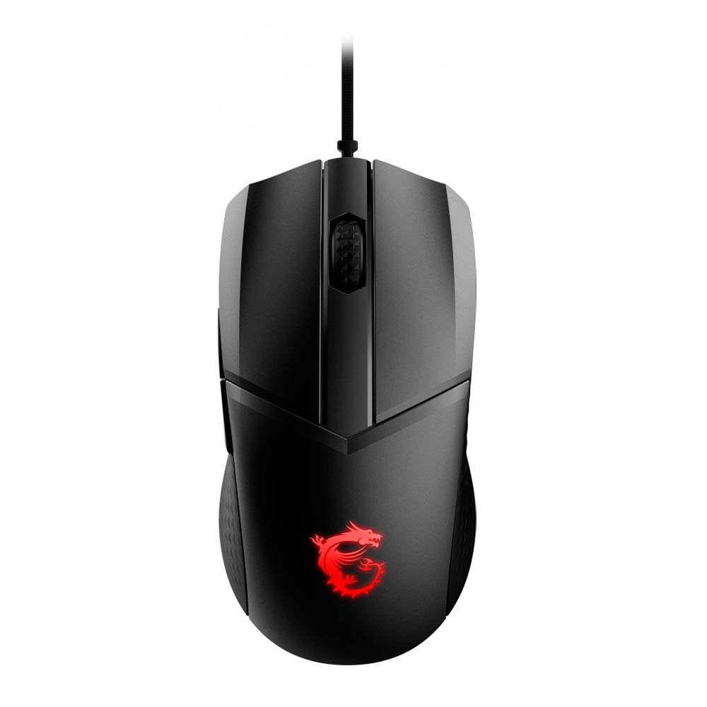MOUSE MSI CLUTCH GM41 LIGHTWEIGHT V2 ALAMBRICO NEGRO S12-0401860-C54 (WW)