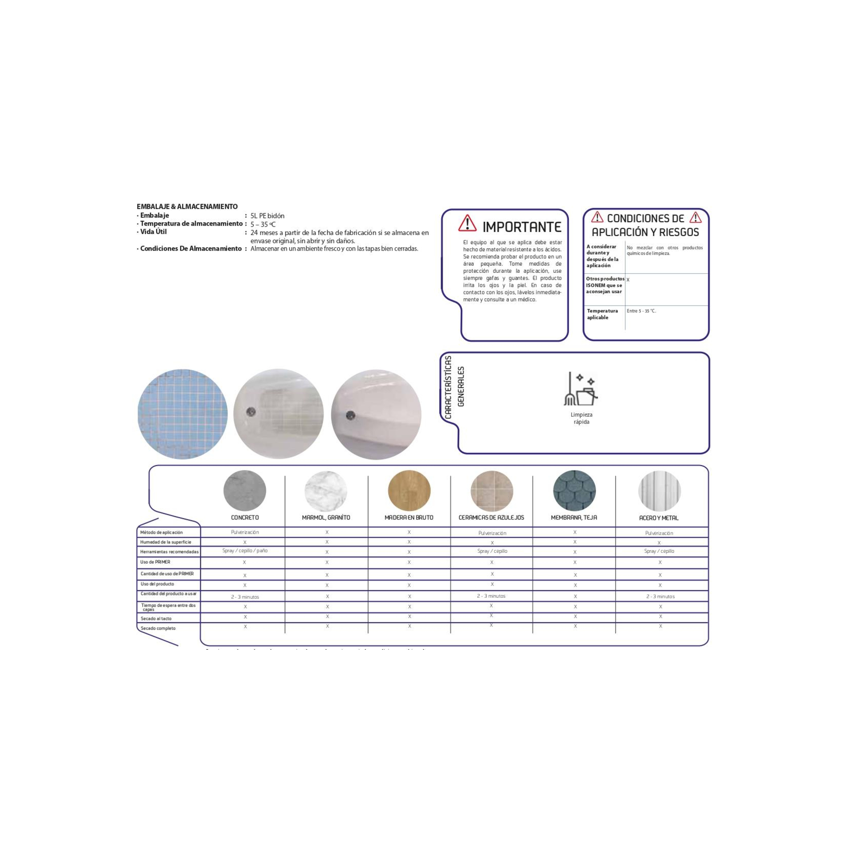 ISONEM NANO CLEAN - Limpiador de Superficies - 5L.