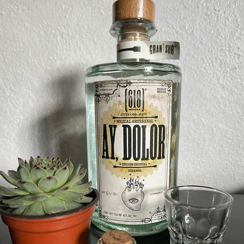 MEZCAL 618 JOVEN AY DOLOR 750 ML
