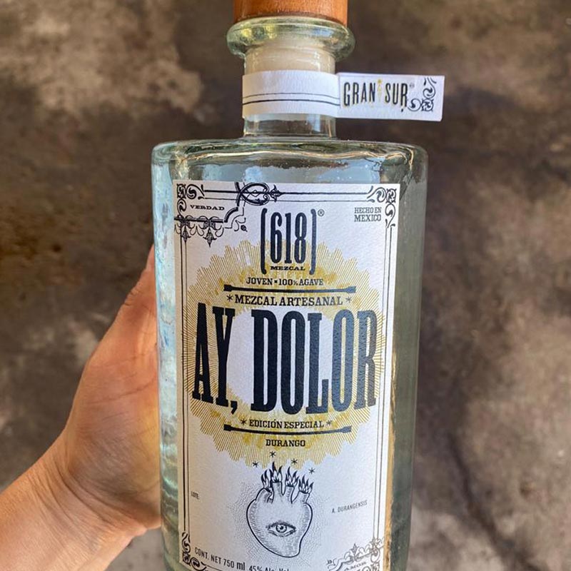 MEZCAL 618 JOVEN AY DOLOR 750 ML