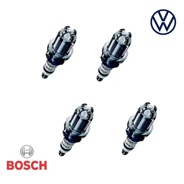 Kit 4 Bujias Bosch 4 Electrodos Vw Jetta A4 Golf A4