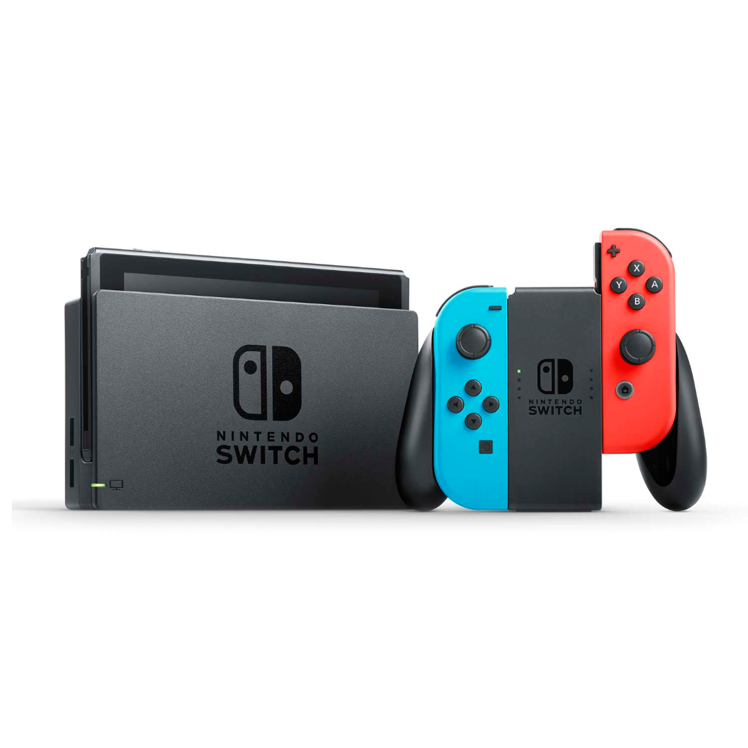 Nintendo Switch 1.0 32gb Standard Color Rojo Azul Neón (Reacondicionado Grado A)