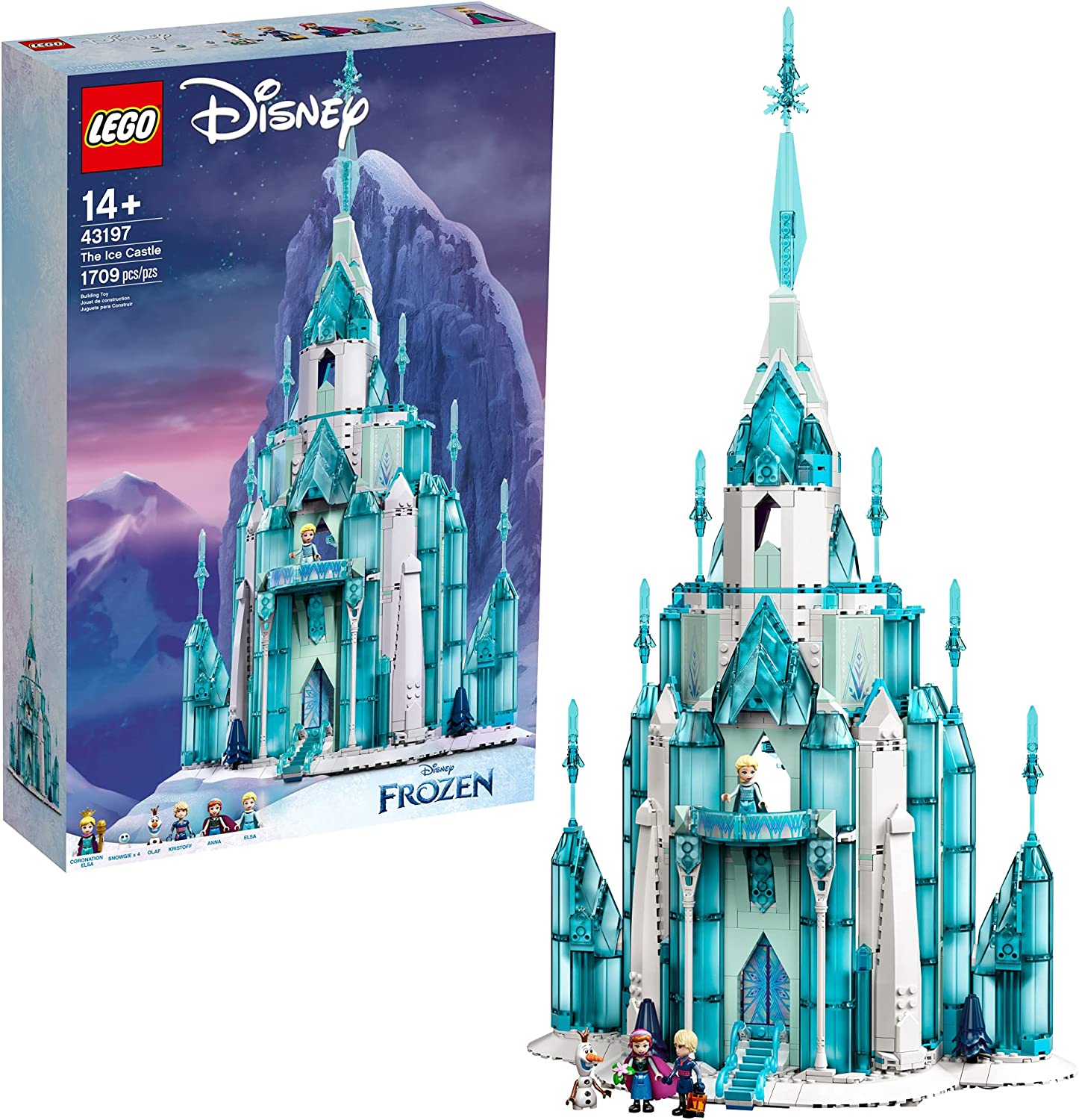 Lego Juguetes Para NiÃ±as Castillos Lego Disney Frozen 43197