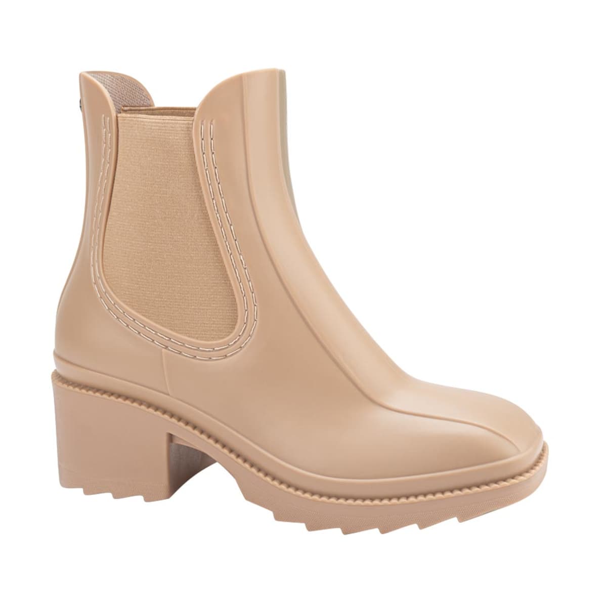 Botas de lluvia para mujer color nude marca Belinda Peregrin, mod