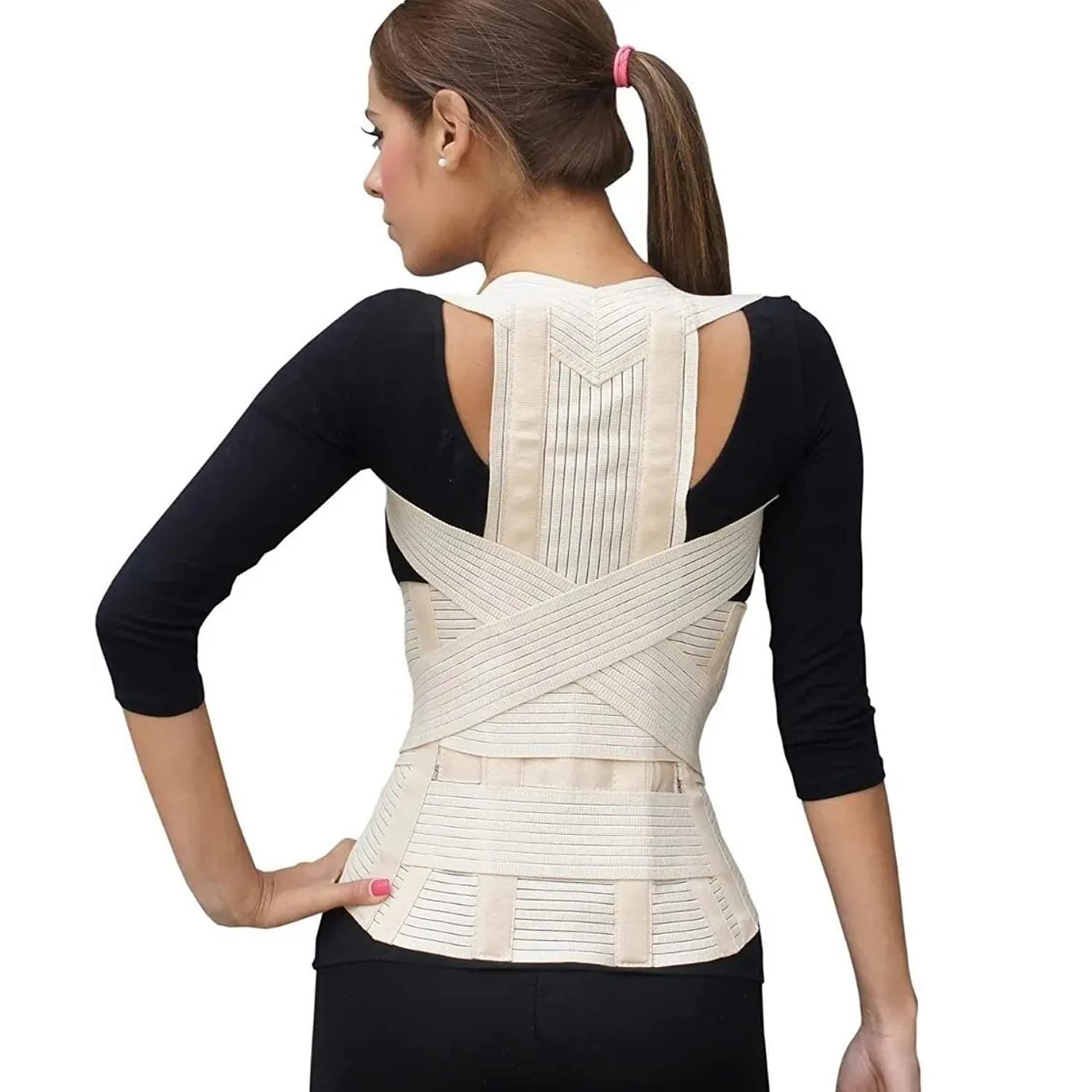 Faja Dorso Lumbar Premium Corrector De Postura Ortopedica