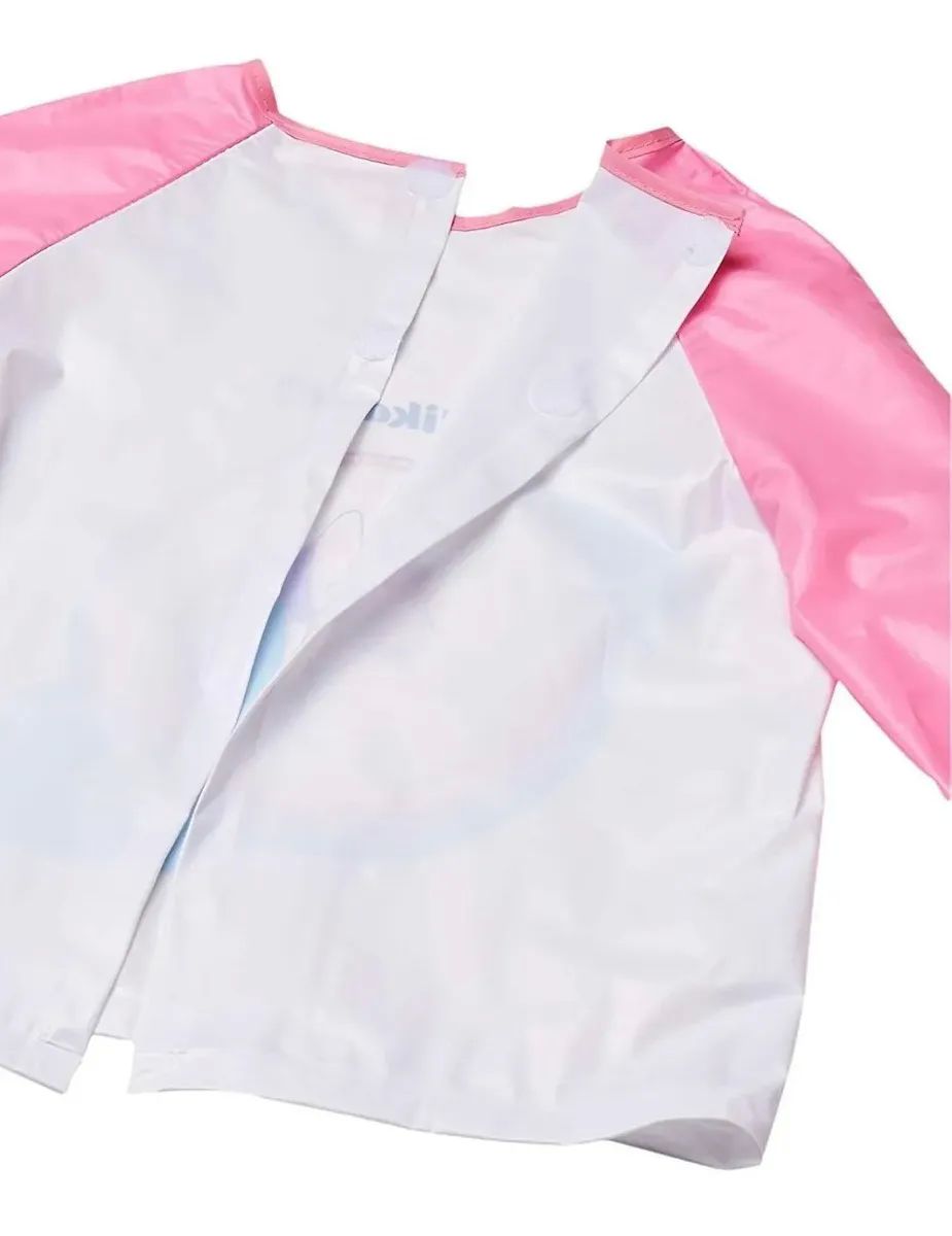 Kit Pelikan Bata Manga Larga Con Mantel De Arte Color Rosa
