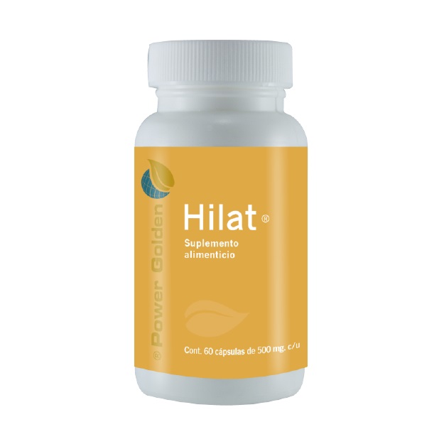 Suplemento Alimenticio Hilat 60 Tabletas 500 mg c/u Power Golden 