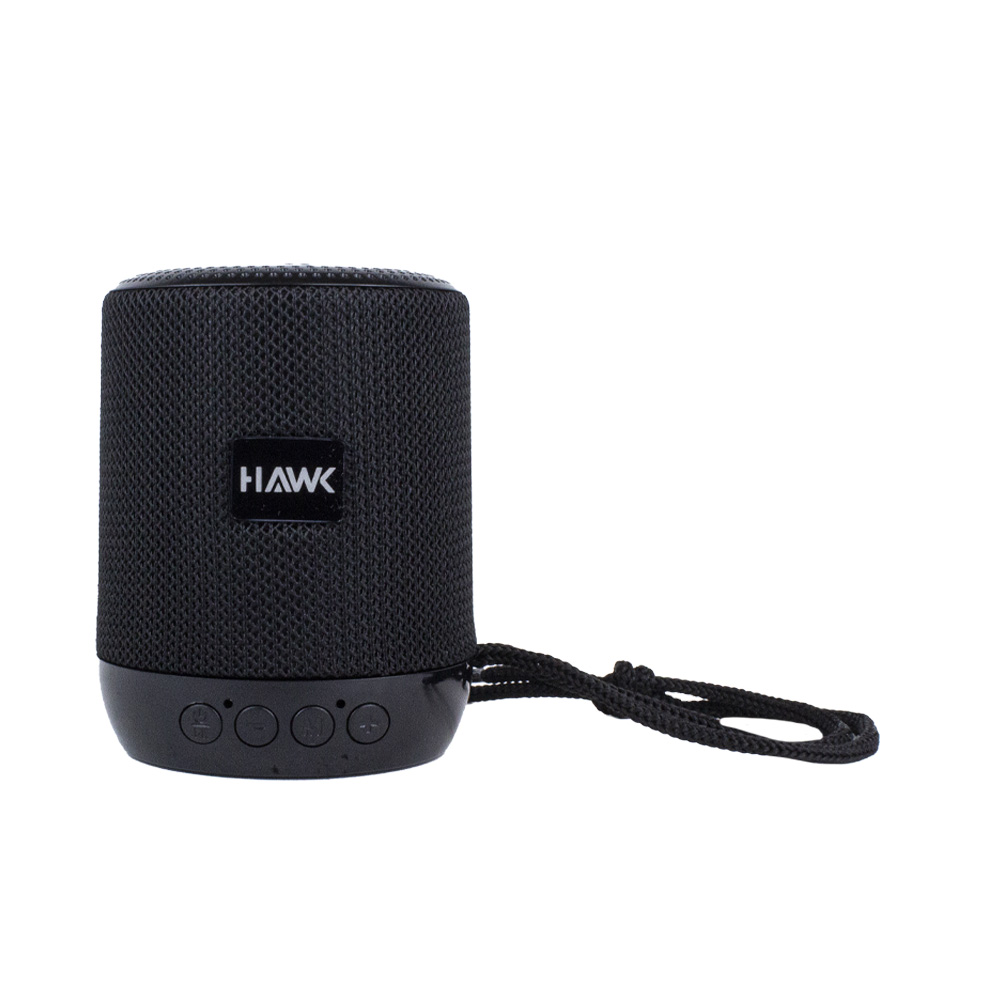 Mini Bocina Bluetooth Portátil Recargable HAWK HK003 Negro FM
