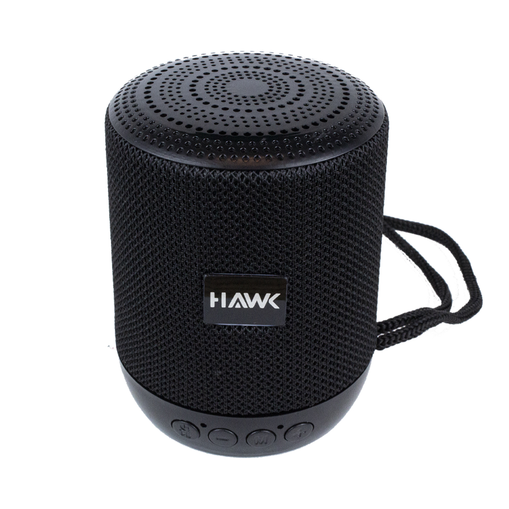 Mini Bocina Bluetooth Portátil Recargable HAWK HK003 Negro FM
