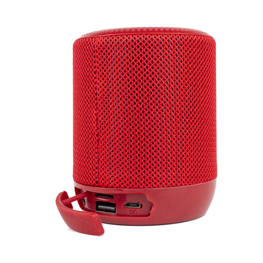 Mini Bocina Bluetooth Portátil Recargable HAWK HK003 Rojo FM