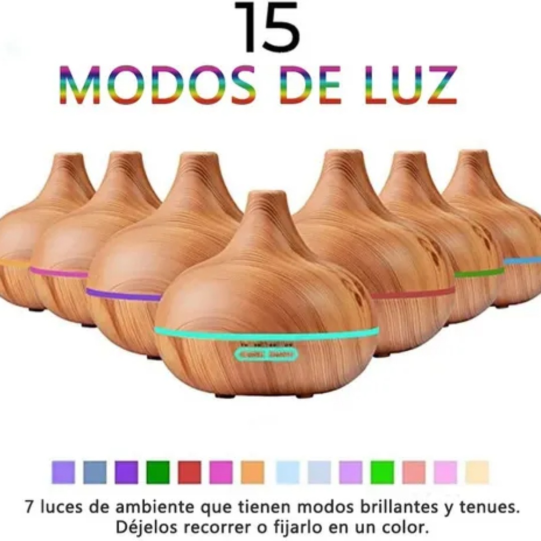Difusor De Aromaterapia Gran Volumen Aceites Esenciales