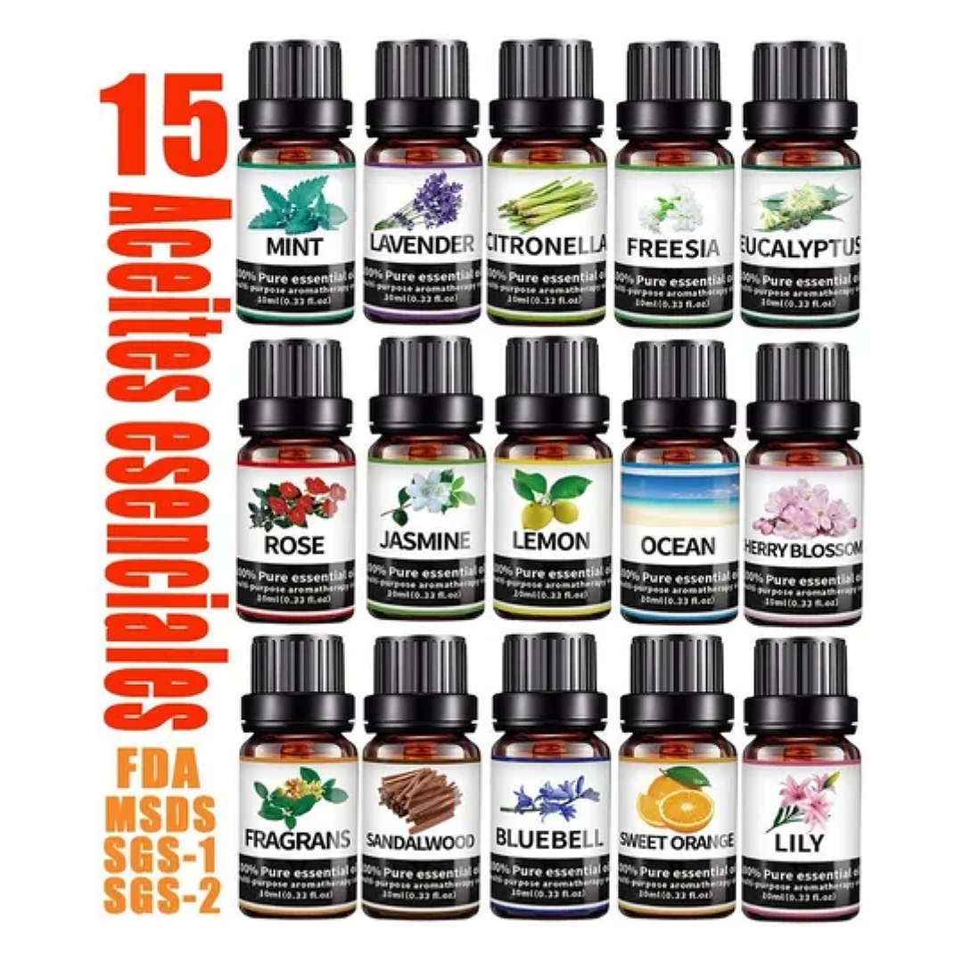 Difusor De Aromaterapia Gran Volumen Aceites Esenciales
