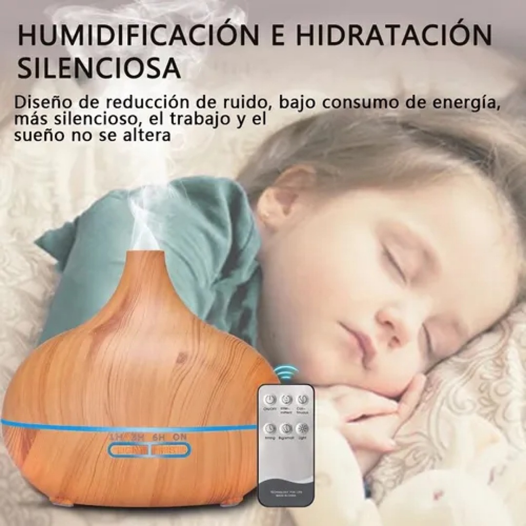 Difusor De Aromaterapia Gran Volumen Aceites Esenciales