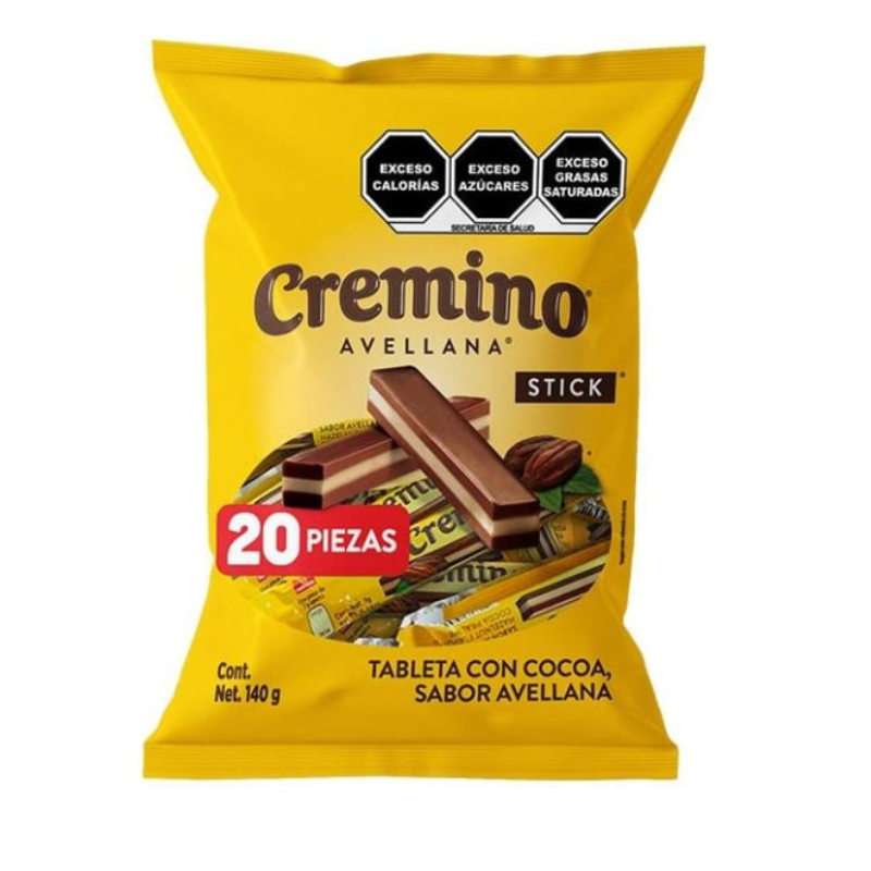 Chocolate Cremino Stick 20 piezas