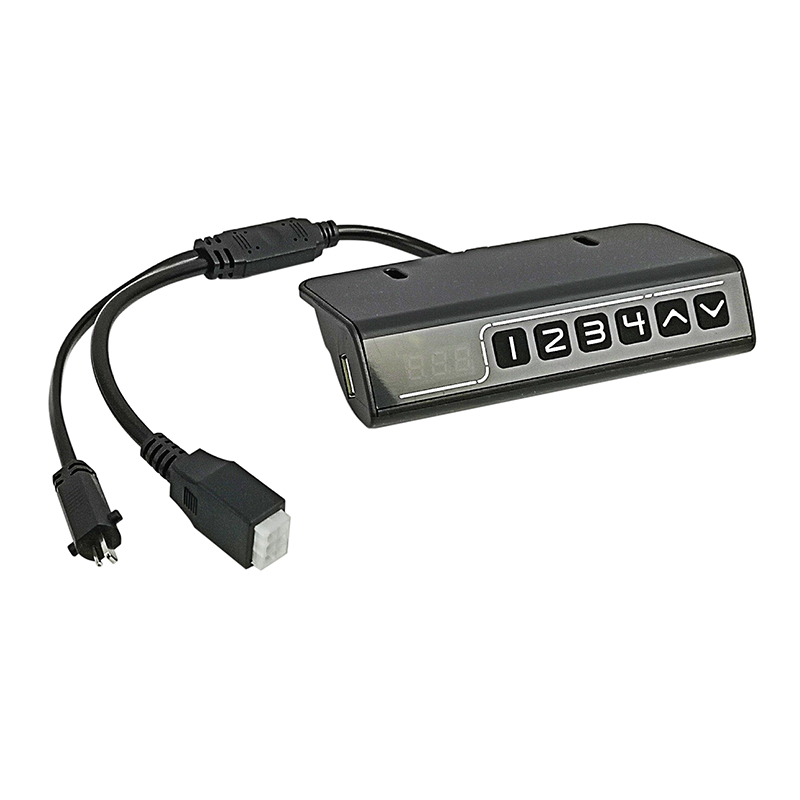 Base de Escritorio Inteligente con Motor Integrado para Ajuste de Alturas y Sistema de Memorias para su Almacenamiento con Soporte de hasta 70 Kilos / Master / HO-SMARTDESK2