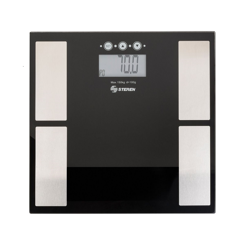 Báscula Digital Análisis Masa Corporal Peso 150kg Steren
