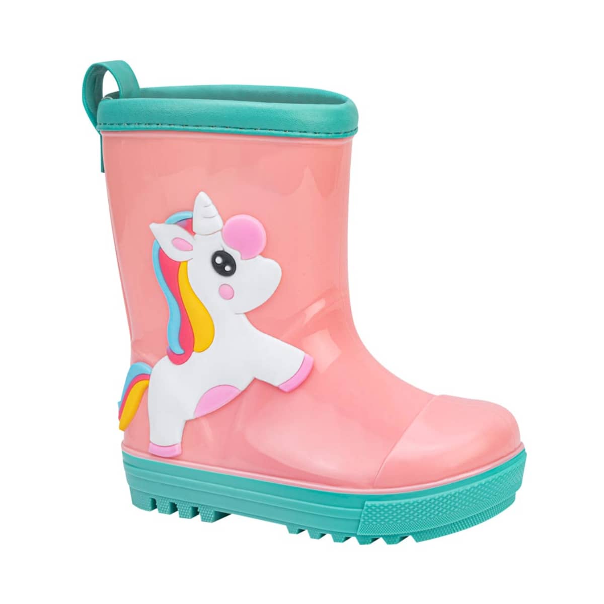 Shoes Botas Unicornio Botas De Lluvia Para Niña Color Rosa, Con