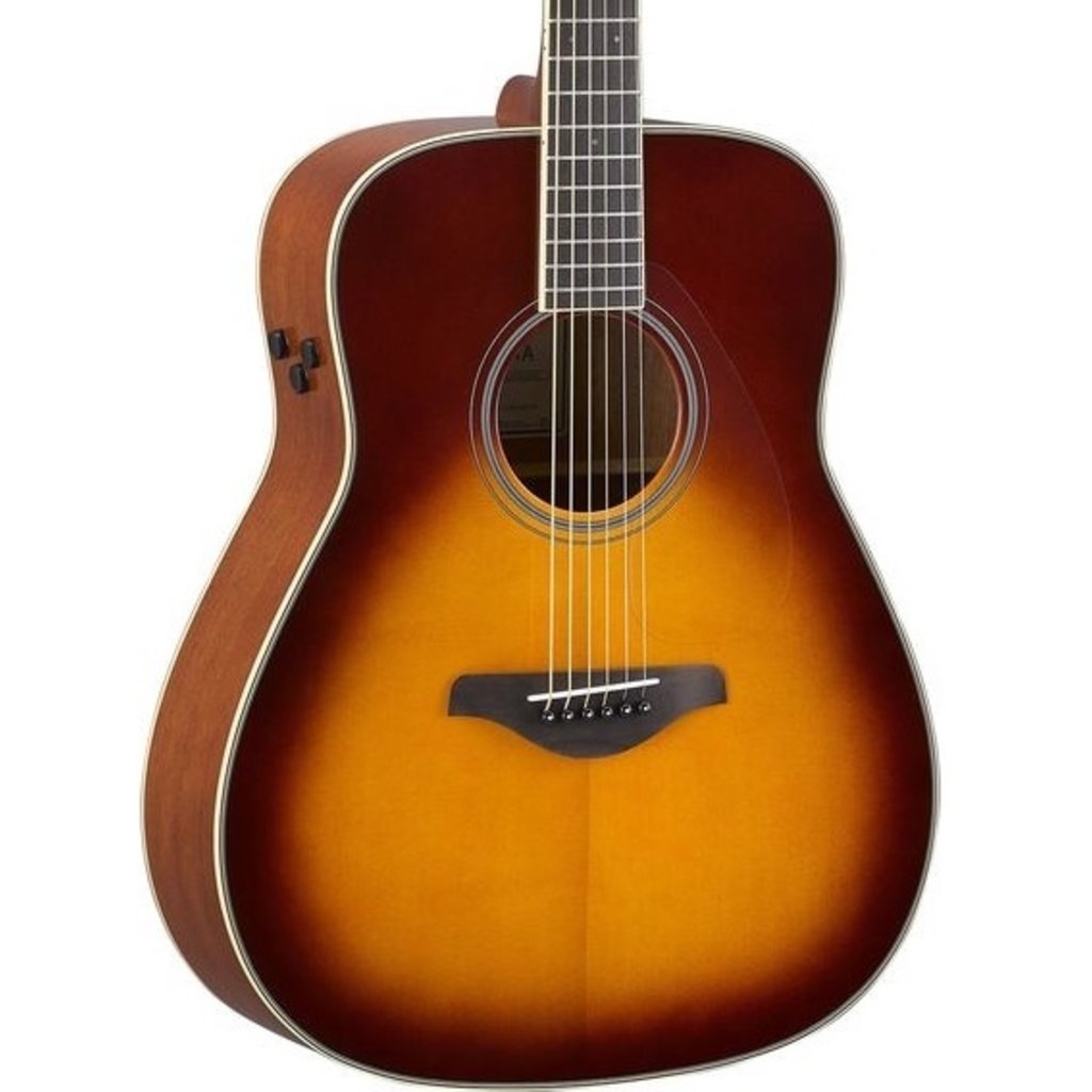 Guitarra Acústica Folk Yamaha Transacoustic FGTABS-Sunburst