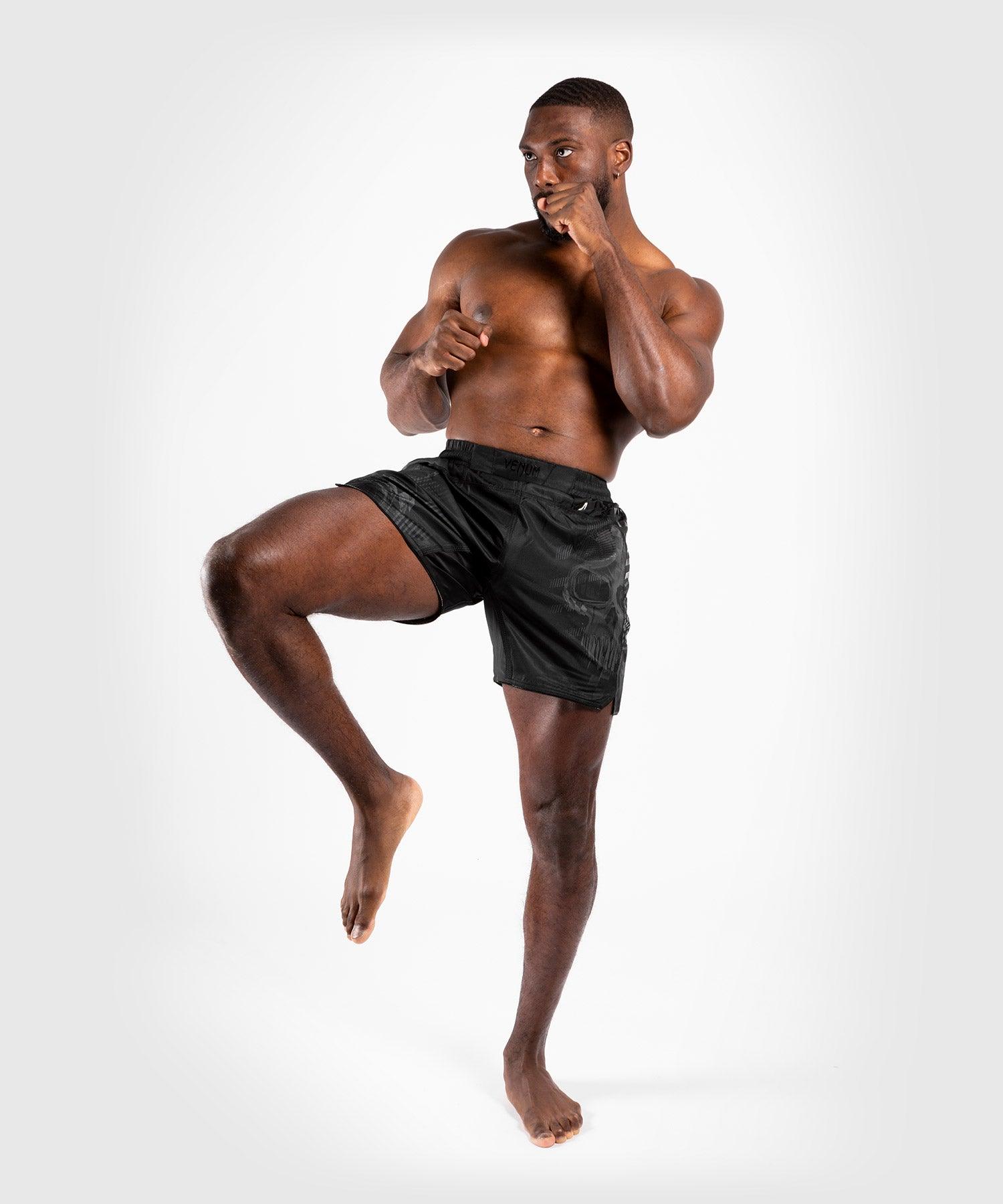 Shorts De Combate Venum Skull Mma - Black