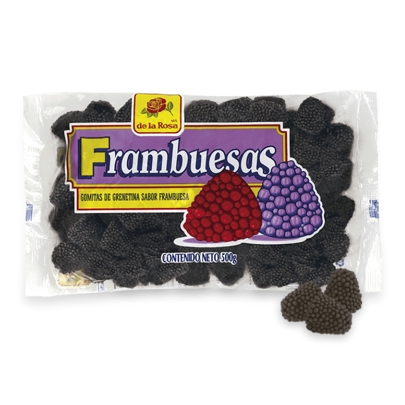 Gomita Frambuesa Morada 76 piezas