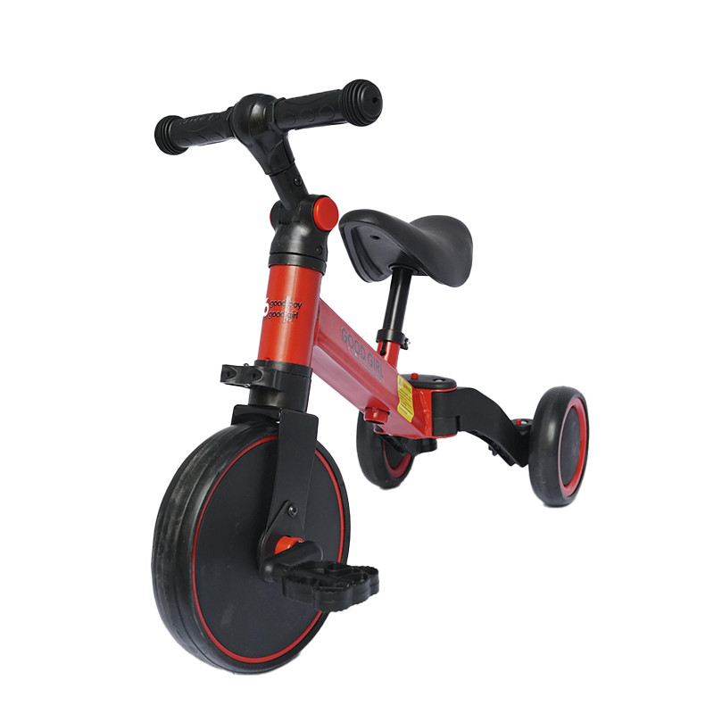 Triciclo y Bici de Balance para Niños 2 En 1 Rojo BM Toys