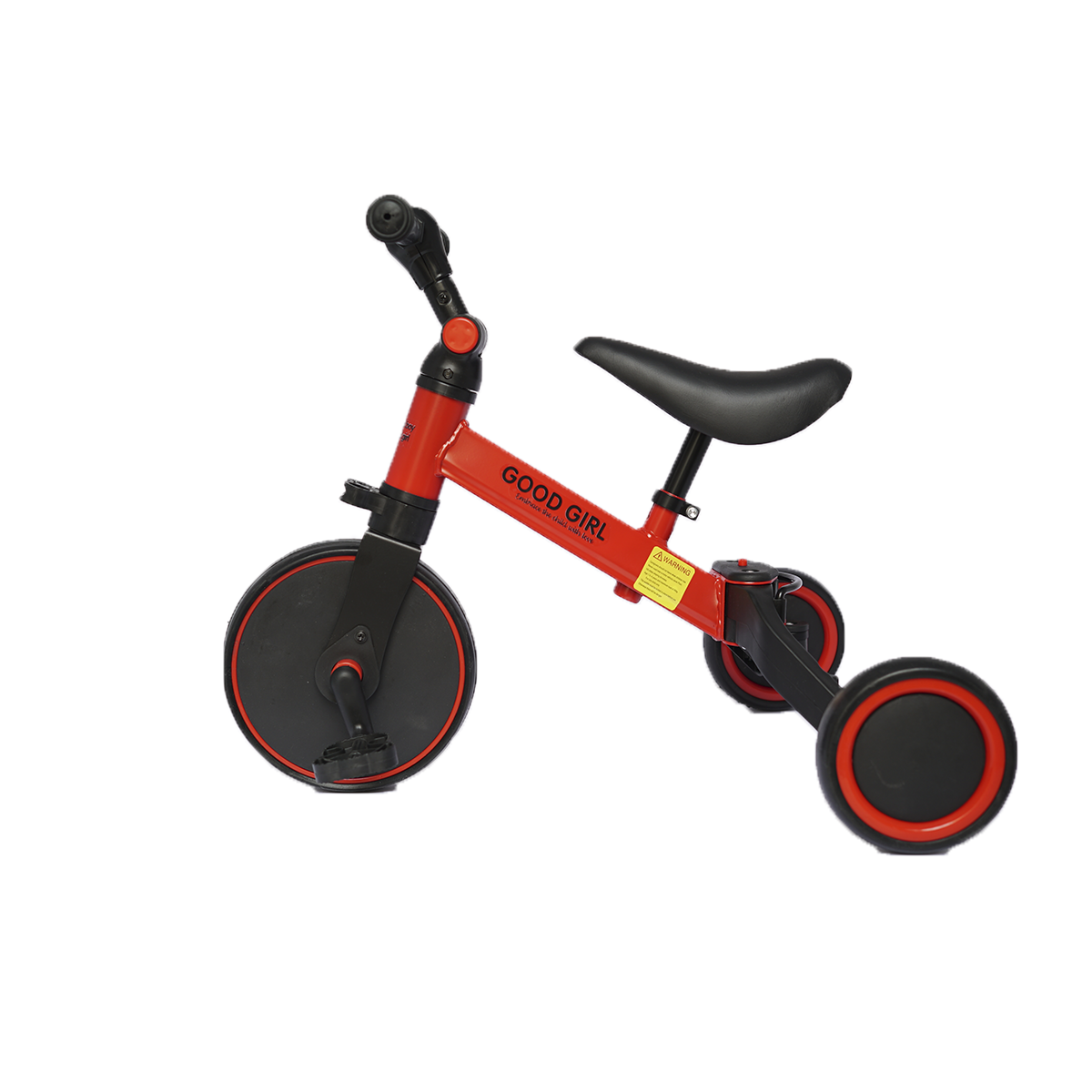 Triciclo y Bici de Balance para Niños 2 En 1 Rojo BM Toys