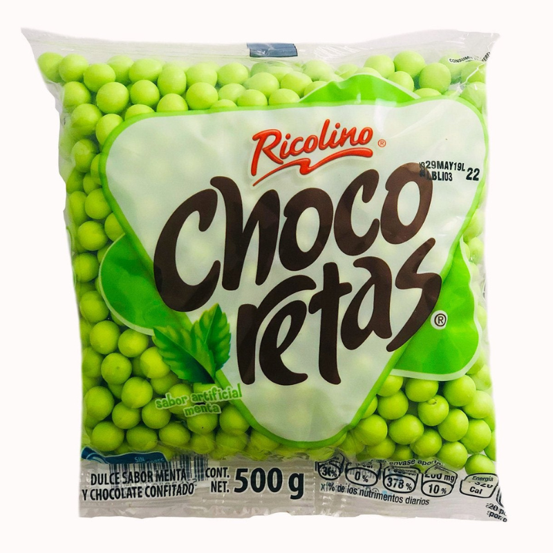 Chocoreta Ricolino Granel 500 gramos 