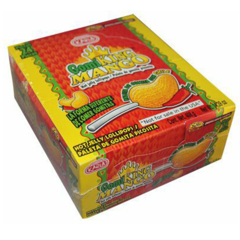 Paleta Goma King Mango 24 piezas