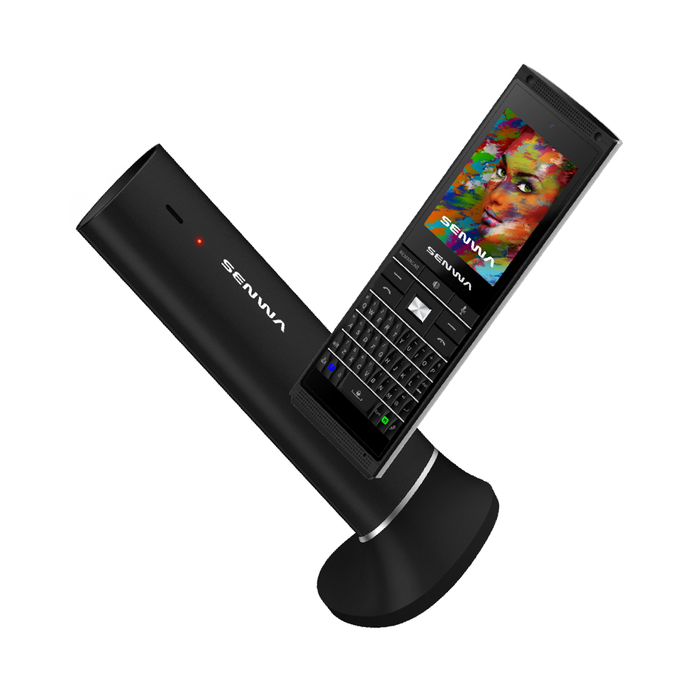 Teléfono Senwa Dynamic Fix S125FW Negro Kit (Incluye internet)