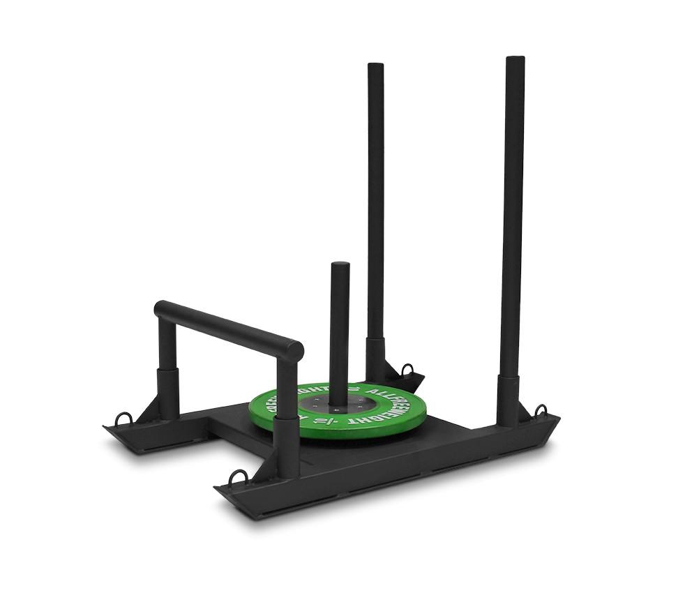 Trineo de empuje para entrenamientos de fuerza