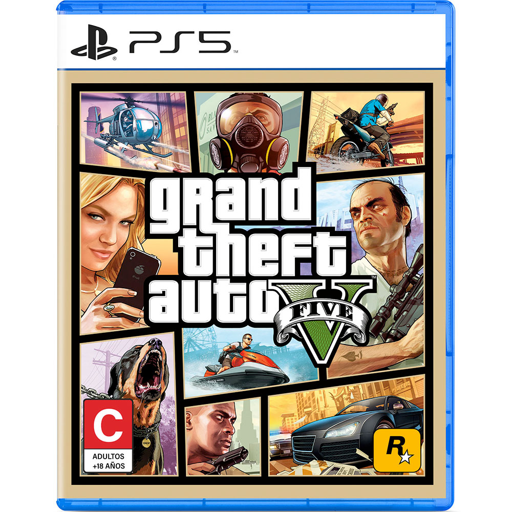 Gta Grand Theft Auto V Ps5 Playstation 5 - Game Center 
