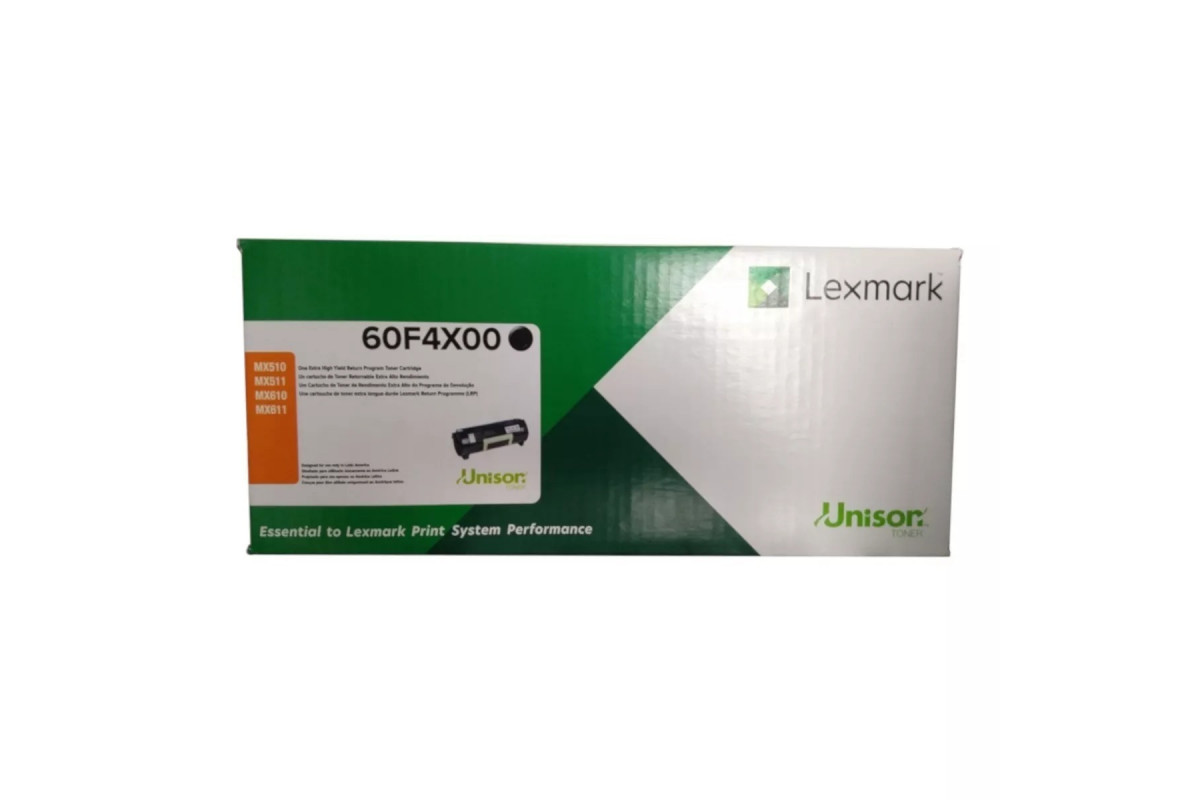 Tóner Lexmark 60F4X00 Negro, 20.000 Páginas